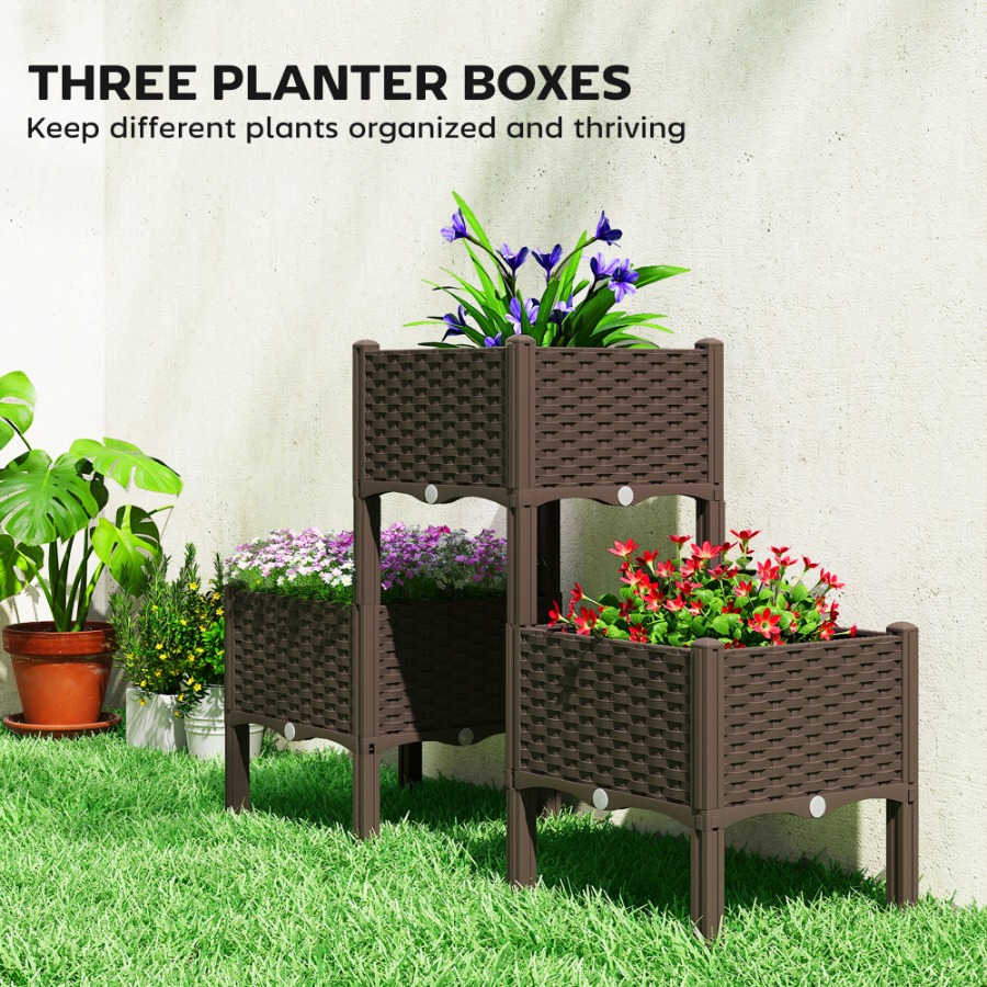 سرير زراعة مرتفع مصنوع من البل - مراجعة Self-Watering Planter وسعره
