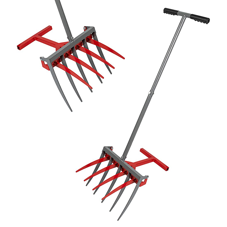 شوكة حفر متينة موفرة للجهد 2 ف - مراجعة Spade Digging Fork وسعره