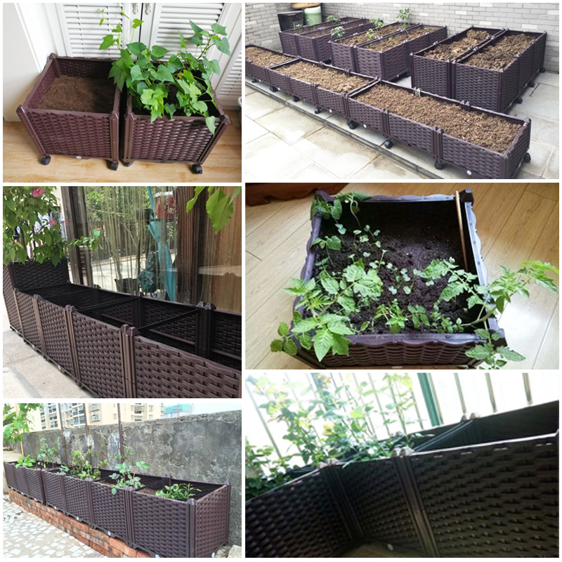 سرير زراعة مرتفع ذاتي الري، صن - مراجعة Self-Watering Planter وسعره