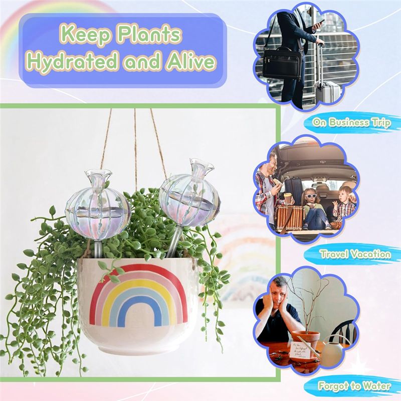 AA94-مصابيح سقي النباتات، كرات - مراجعة Self-Watering Planter وسعره